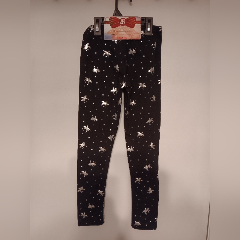 Cat & Jack Black Unicorn Print Pajama Bottoms
